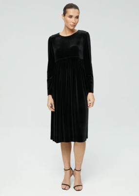 Бархатное платье