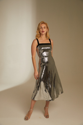 Платье-сарафан из пайеток