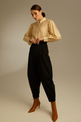 Брюки из костюмной ткани