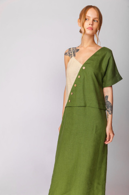 Асимметричное платье 