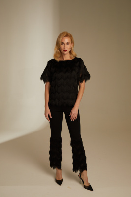 Топ из бахромы