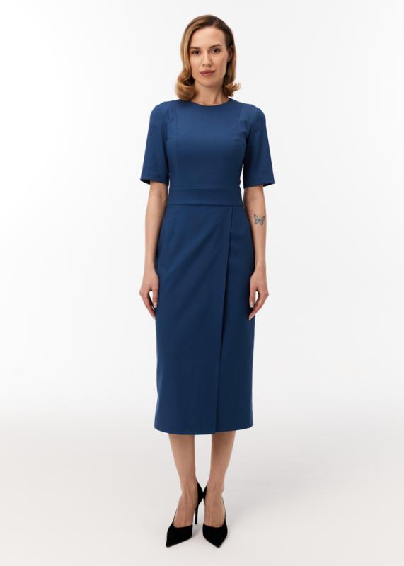 Платье с юбкой на запах 