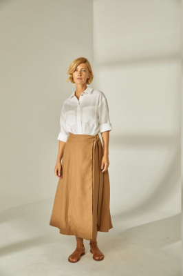 Юбка изо льна