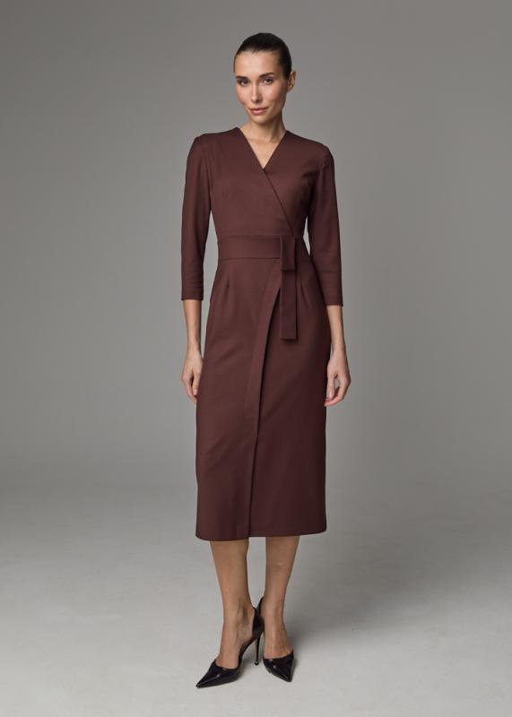 Платье с имитацией запаха Платье с имитацией запаха