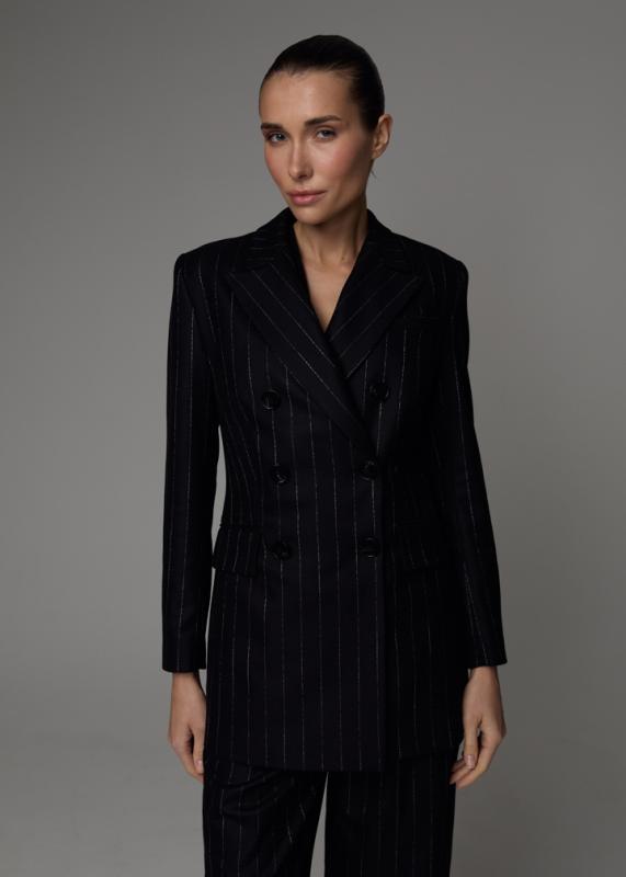 Жакет в полоску