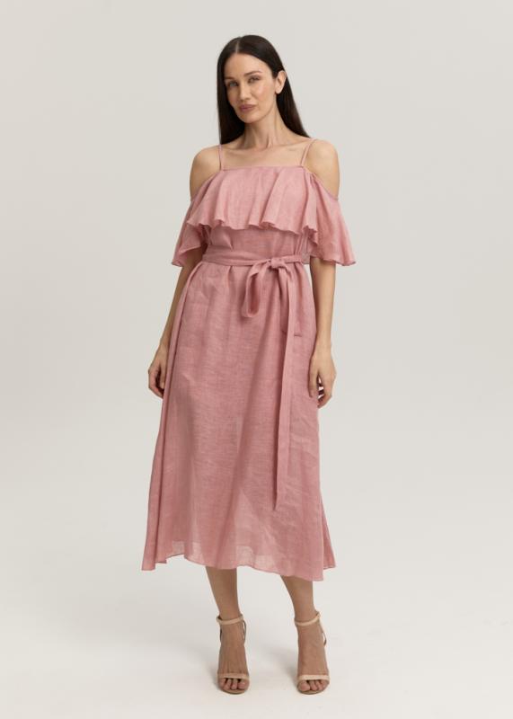 Сарафан с воланом