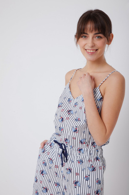 Топ в полоску