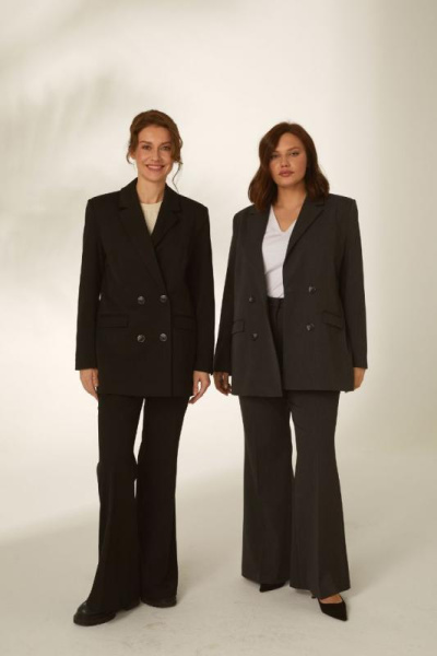 Двубортный жакет