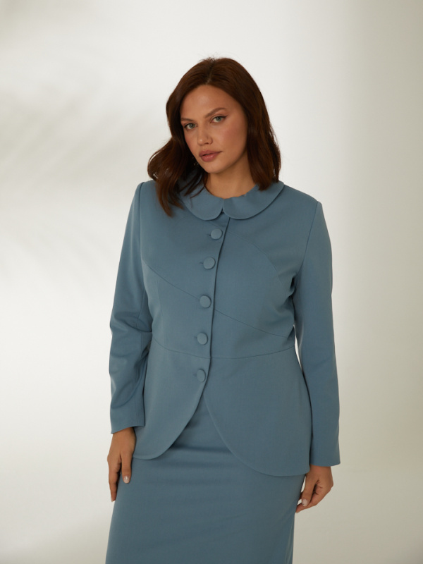 Деловой костюм с юбкой-карандаш