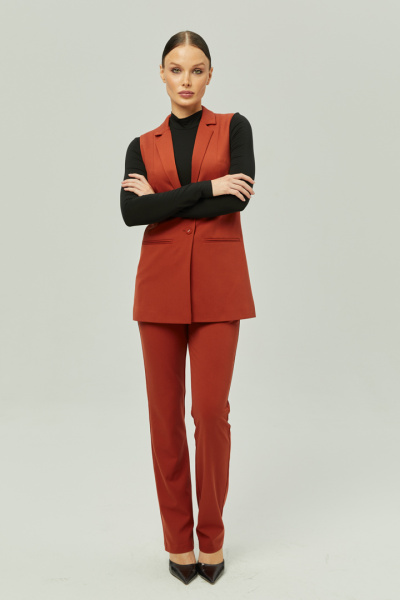 Жилет удлиненный