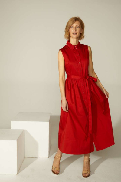 Летнее платье из хлопка