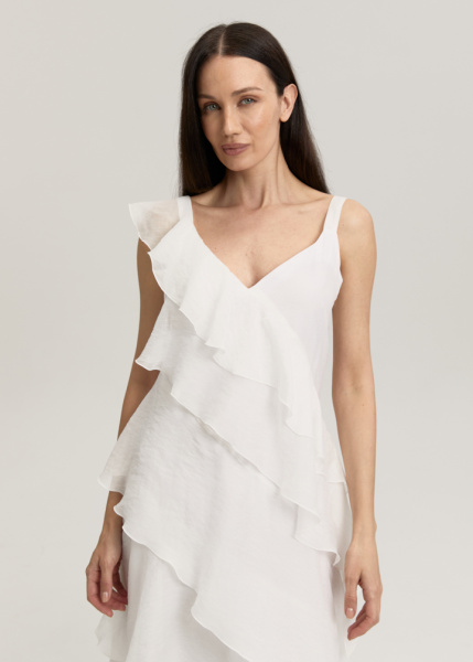 Платье из лиоцелла в стиле бохо 