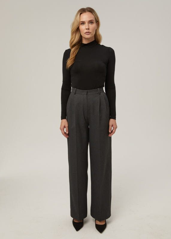 Брюки прямого кроя