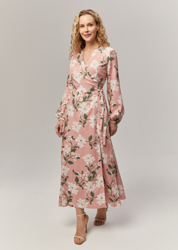 Платье на запах Платье на запах