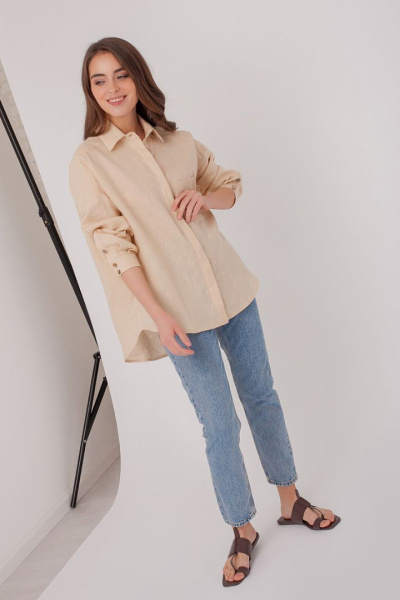 Рубашка изо льна