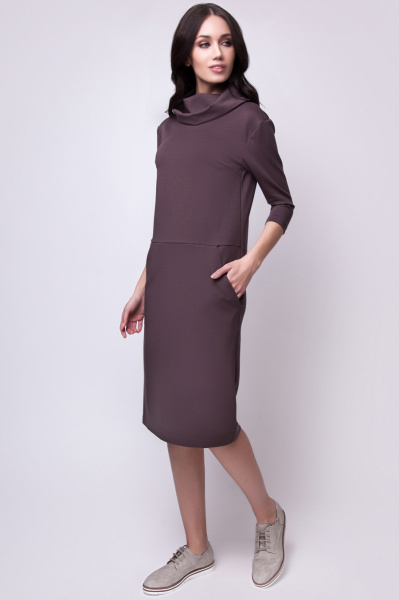 Платье свободного кроя 