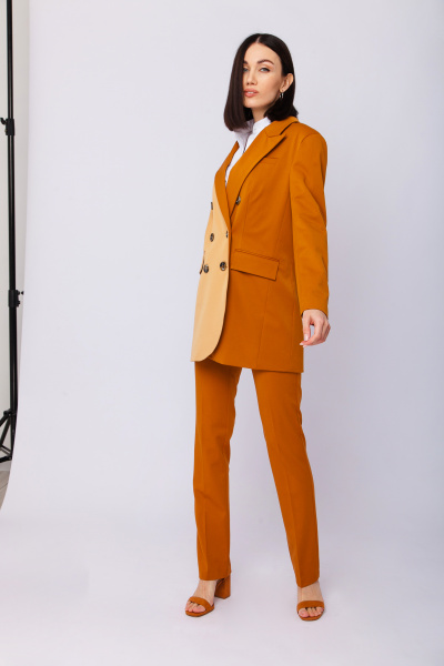 Двухцветный жакет 