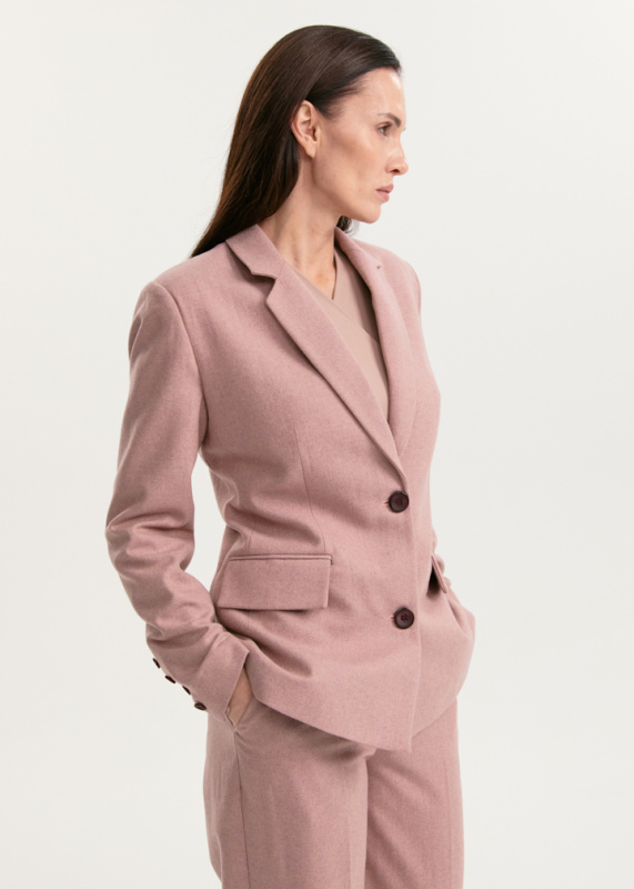 Жакет из 100% шерсти