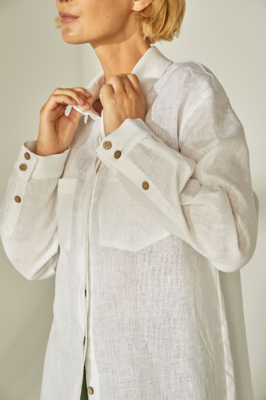 Рубашка изо льна