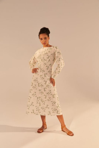 Платье из хлопка