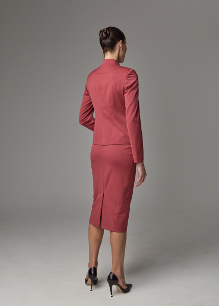 Юбка с декоративными элементами 