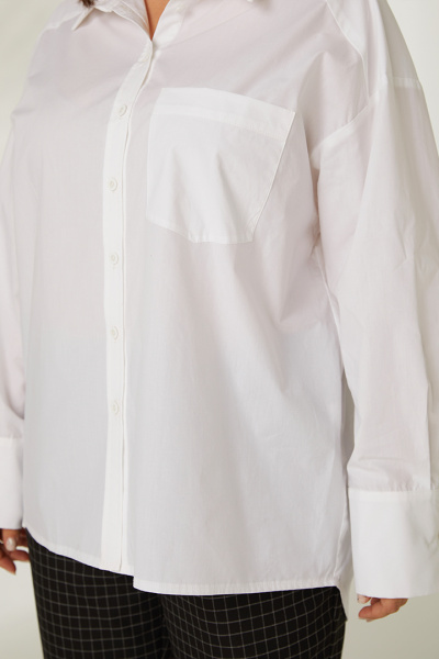 Oversize рубашка из хлопка