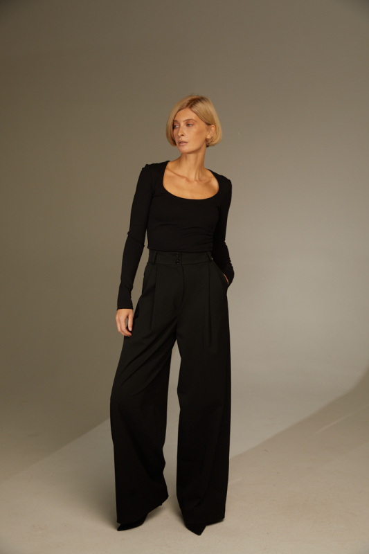 Брюки палаццо