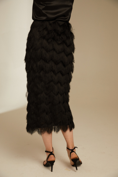 Юбка из бахромы