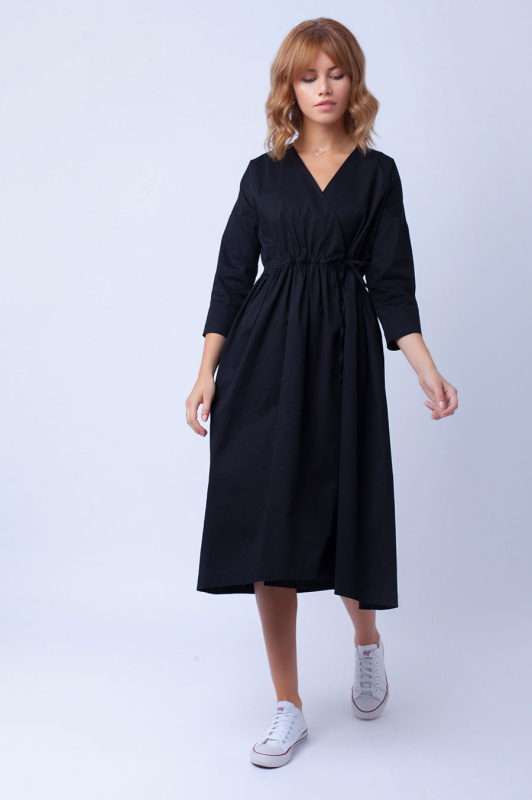 Платье с стиле кимоно