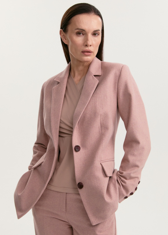 Жакет из 100% шерсти