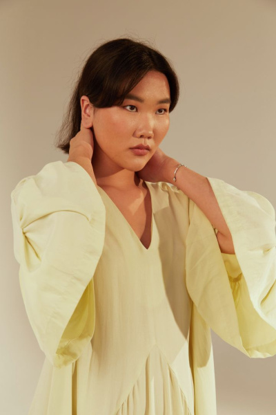 Платье из органического лиоцелла