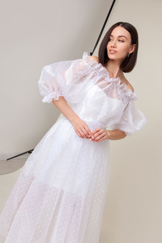 Двухслойное платье