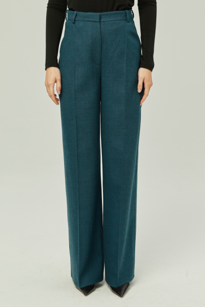 Брюки из 100% шерсти 