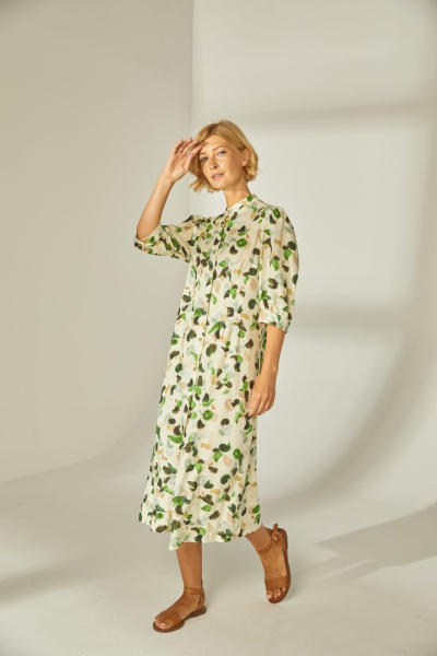 Платье с цветочным принтом 