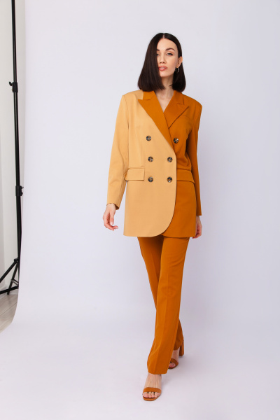 Двухцветный жакет 