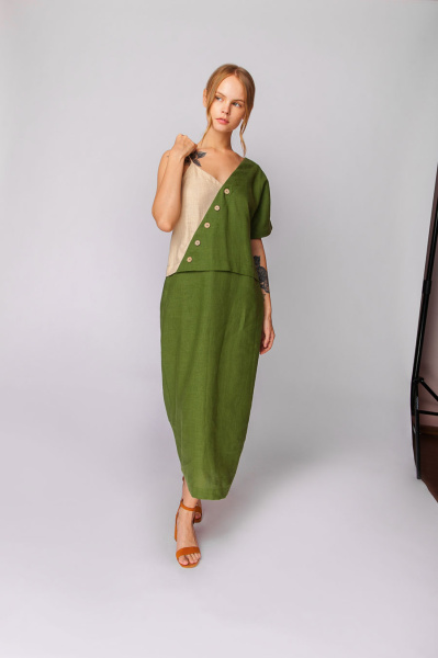 Асимметричное платье 