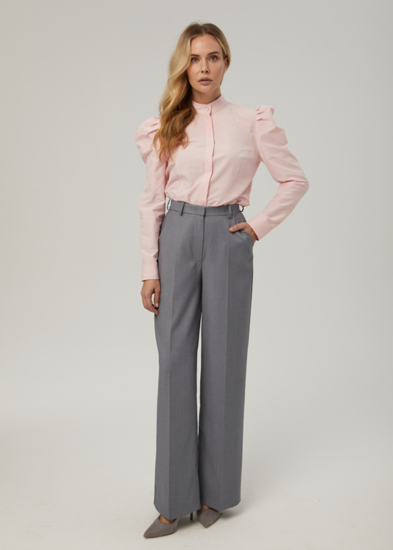 Рубашка с рукавами-буфами Рубашка с рукавами-буфами