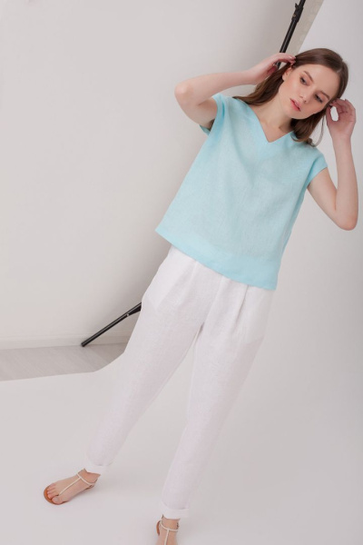 Брюки изо льна