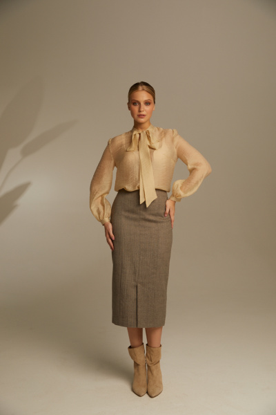 Юбка из 100% шерси