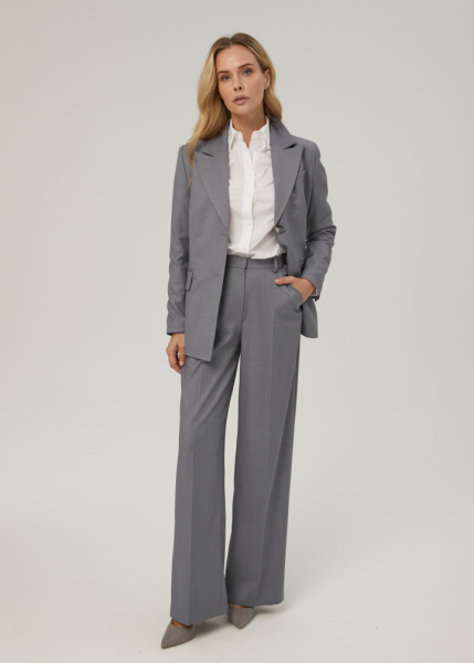 Брюки прямого кроя 