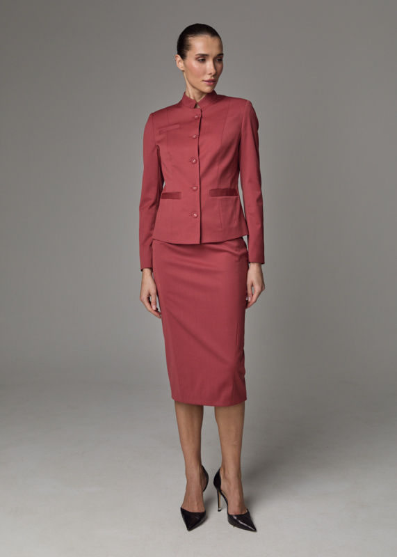 Юбка с декоративными элементами