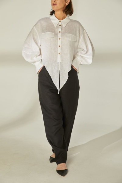 Брюки изо льна