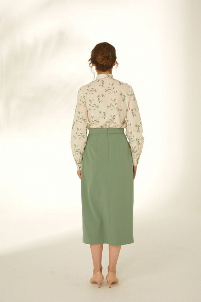 Юбка с имитацией запаха