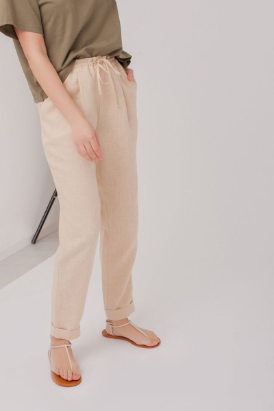 Брюки изо льна