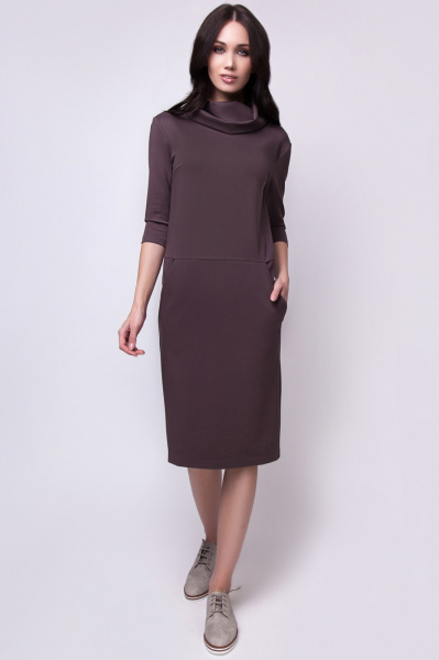 Платье свободного кроя 