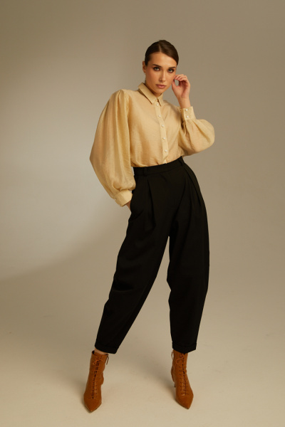 Брюки из костюмной ткани