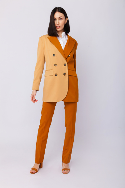 Двухцветный жакет 