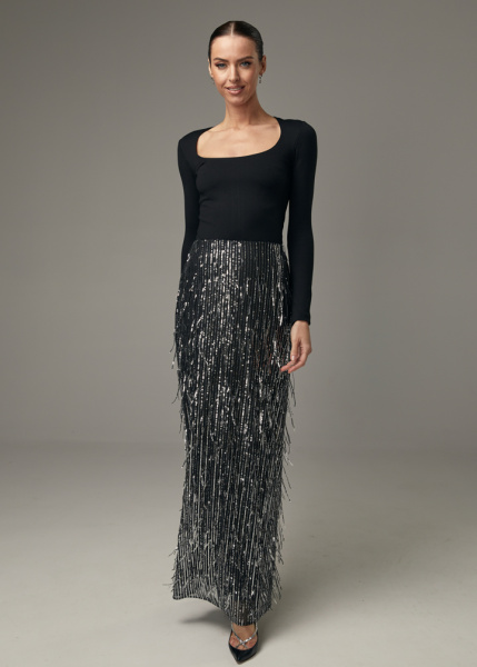 Вечерняя Юбка с пайетками 