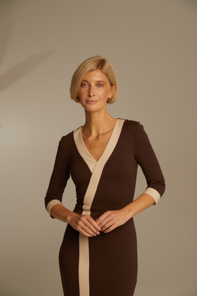 Платье с имитацией запаха Платье с имитацией запаха