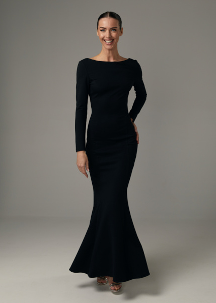 Платье годе в пол 